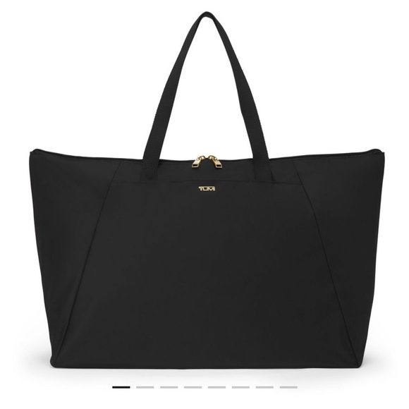 Tumi Just In Case Tote in Black / Gold - Picture 1 of 6